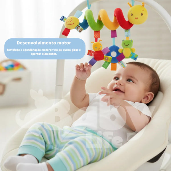 Brinquedo Sensorial Interativo para Bebês – Estímulo e Diversão Segura