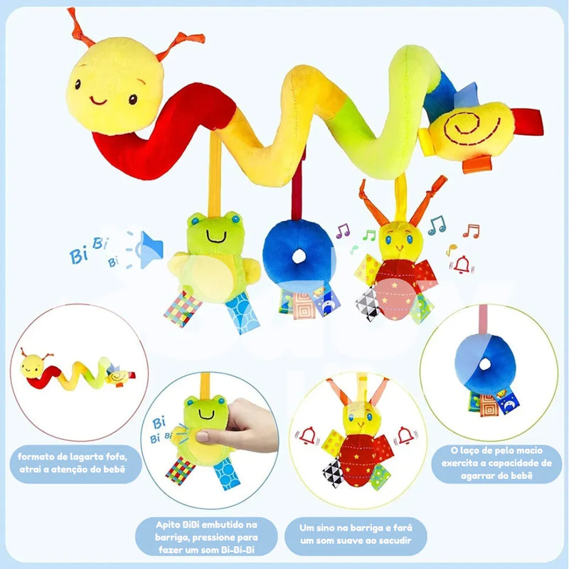 Brinquedo Sensorial Interativo para Bebês – Estímulo e Diversão Segura
