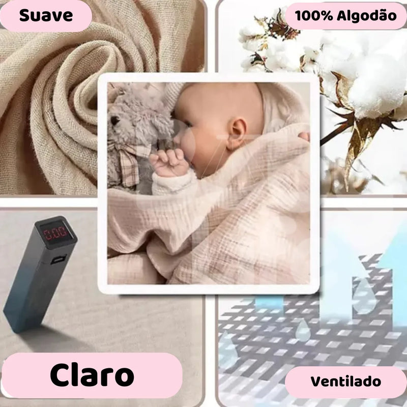 Cobertor de Amamentação Conforto, Privacidade e Proteção Total- Baby Life