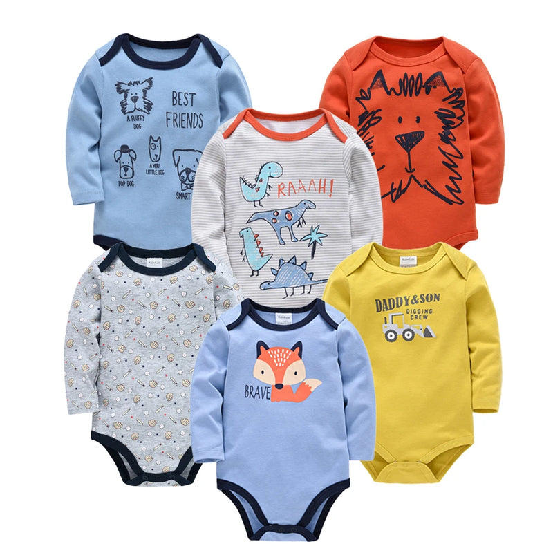 Conjunto de Bodysuits para Bebês  100% Algodão - Baby Life