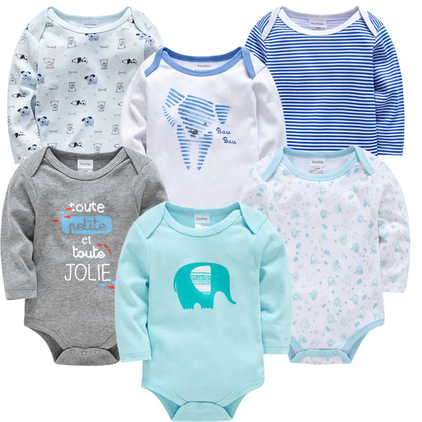 Conjunto de Bodysuits para Bebês  100% Algodão - Baby Life