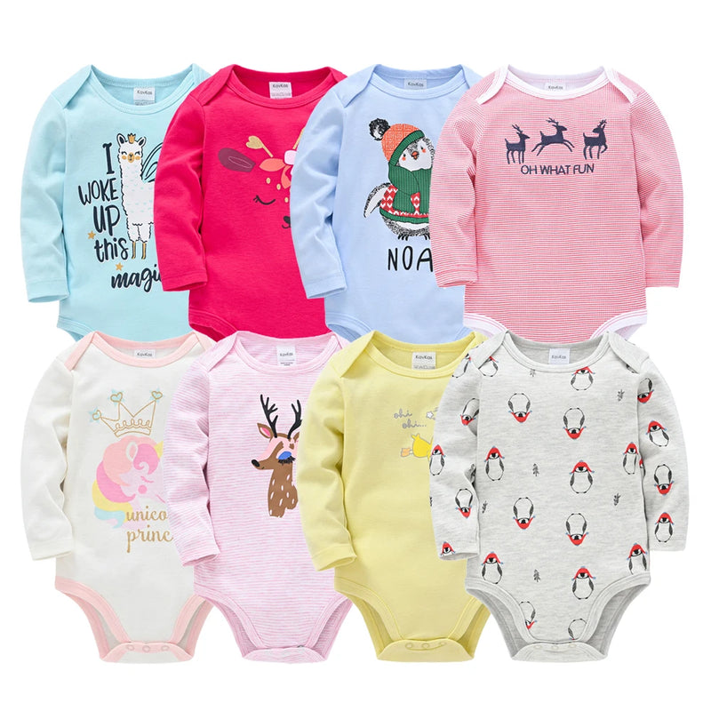 Conjunto de Bodysuits para Bebês  100% Algodão - Baby Life