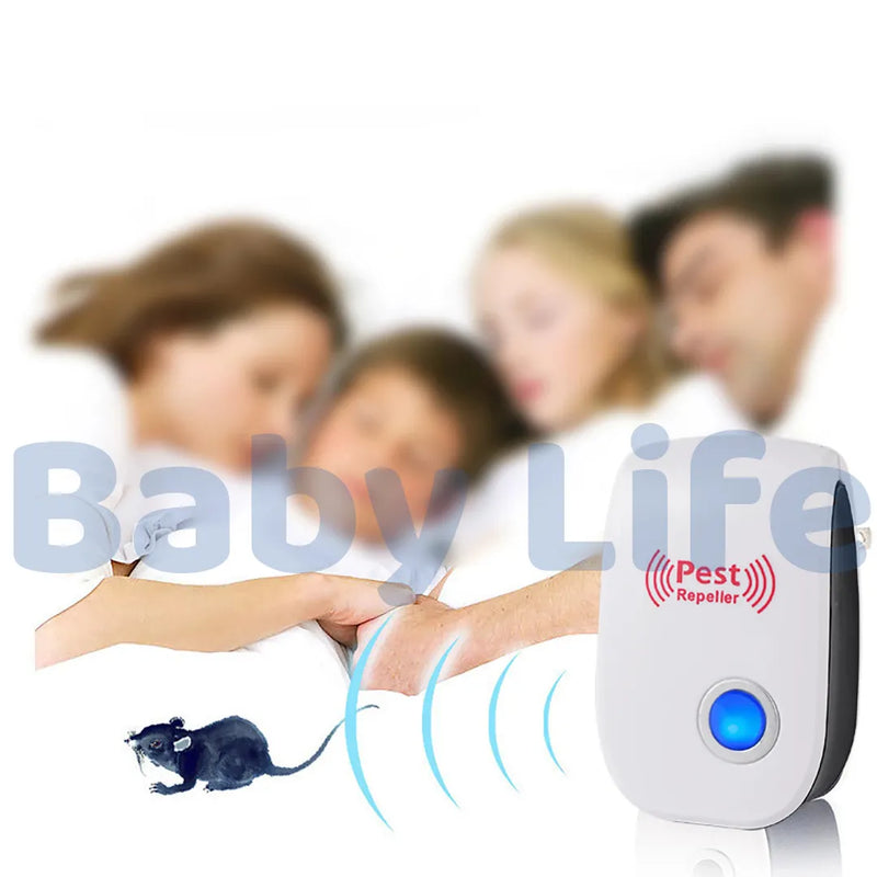 Repelente Ultrassônico contra Pragas com Segurança - Baby Life