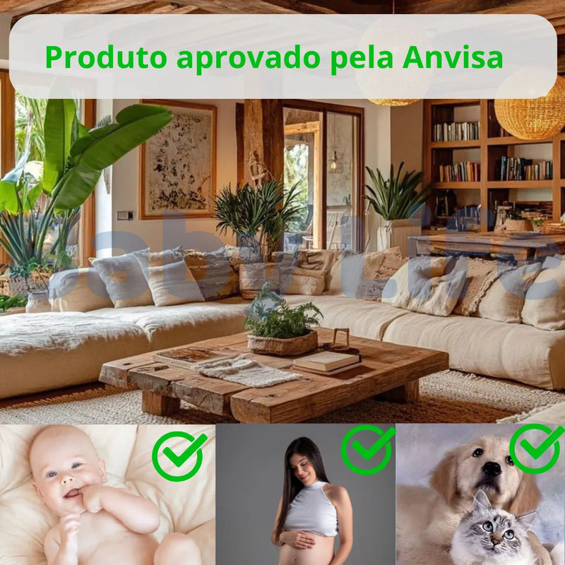 Repelente Ultrassônico contra Pragas com Segurança - Baby Life