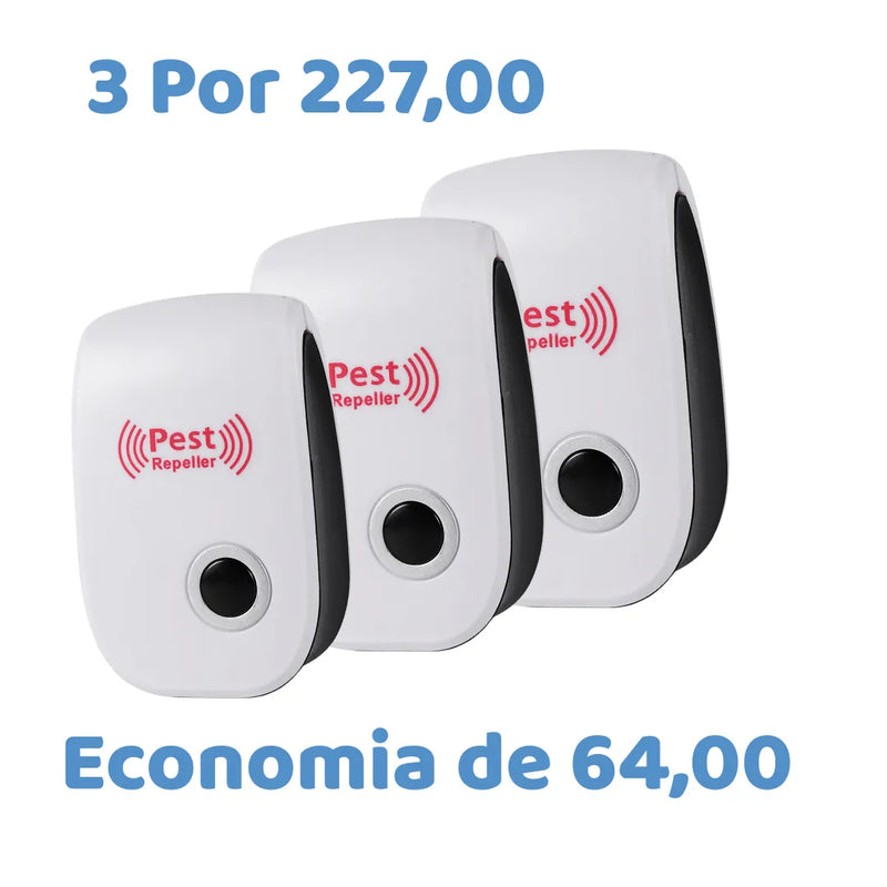 Repelente Ultrassônico contra Pragas com Segurança - Baby Life