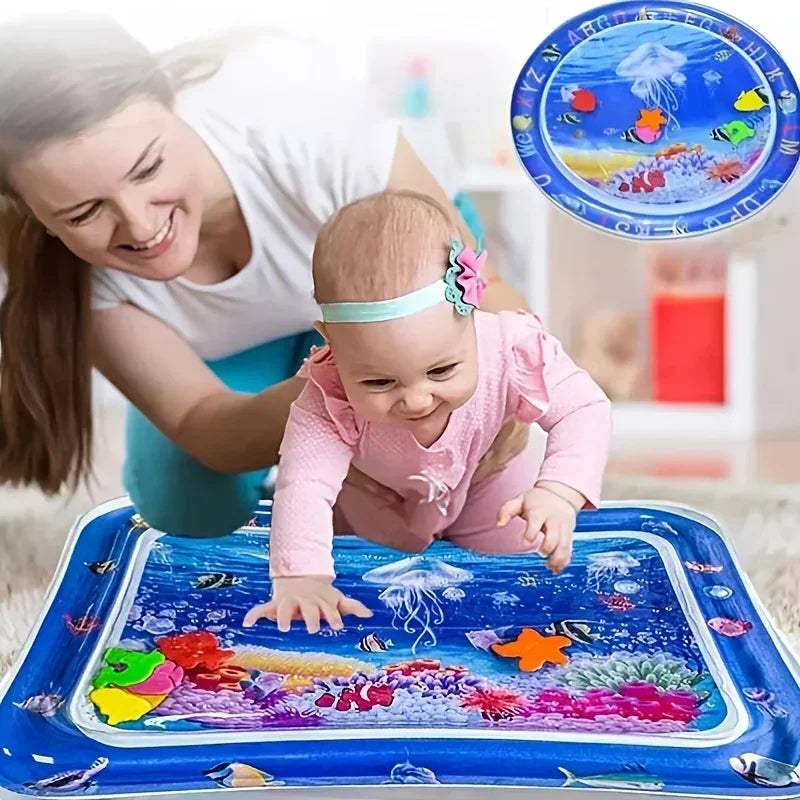 Tapete Inflável para Bebês com Água – Estimulante Sensorial e Educacional