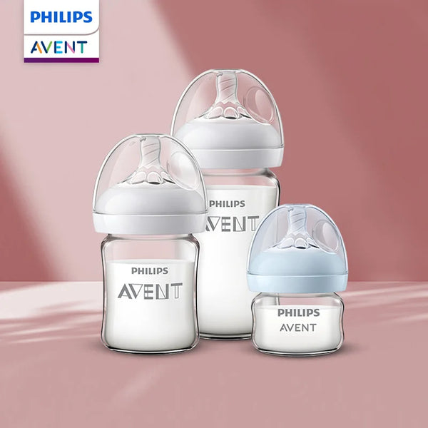 Mamadeira de Vidro AVENT 160ml - Boca Larga, BPA Free - Baby Life