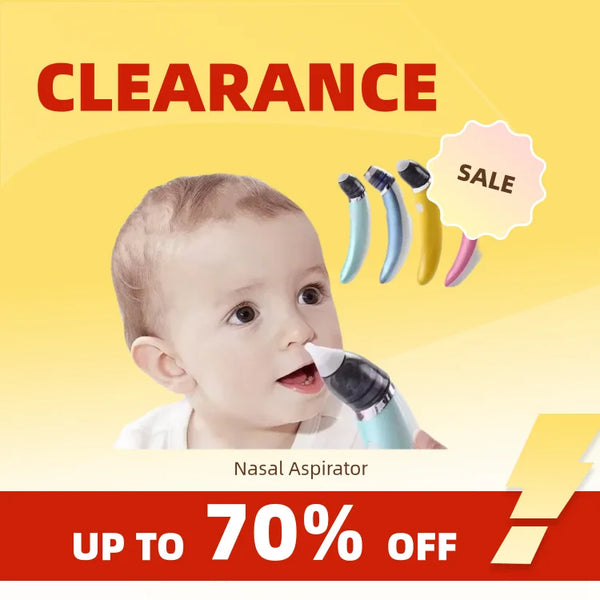 Aspirador Nasal Recarregável para Bebês - Compacto, Seguro e Eficaz