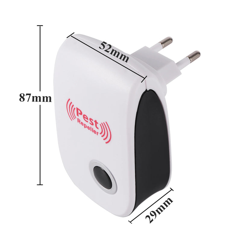 Pest Repeller Electronic Ultrasonic Pest Reject Mouse Rat Cockroach Pest Control Device Household Mosquito Killer EU US Plug