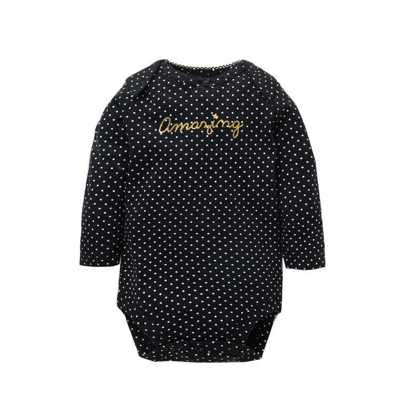 Kit Bodys Unissex de Manga Longa - Estampas Divertidas e Conforto em Algodão