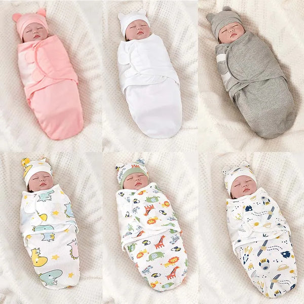 Saco de Dormir para Recém-nascido em Algodão - Aconchego e Segurança
