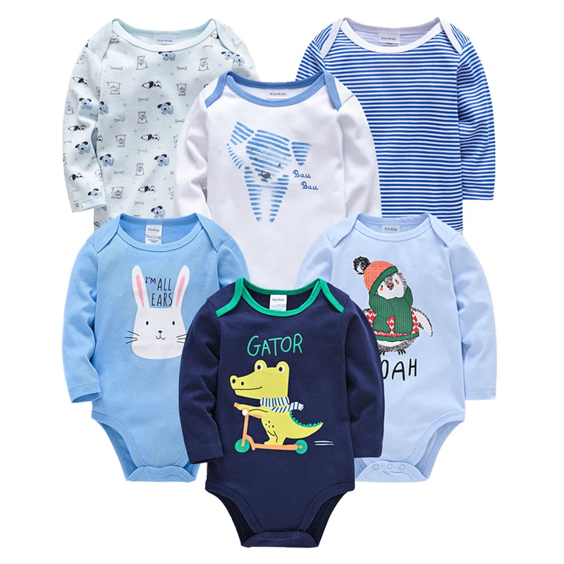 Conjunto de Bodysuits para Bebês  100% Algodão - Baby Life