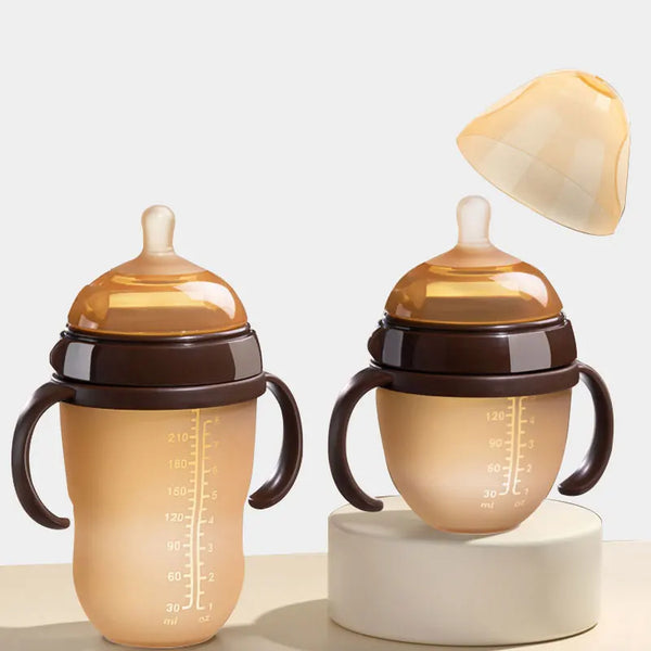 Mamadeira de Silicone Antivazamento 150ml – BPA Free e Livre de Químicos Tóxicos